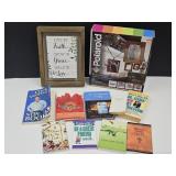Faith Picture, Polaroid Frame String Boxes, Books