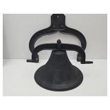 Perin & Gaff Cast Iron Bell w Yoke, No Dinger 16"W