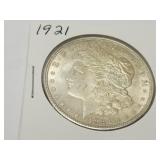 1921 Silver Morgan Dollar Coin
