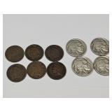 Buffalo Nickles & Indian Pennies See dates