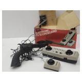 VTG Radio Shack Electronic TV Scoreboard w Gun /Bx