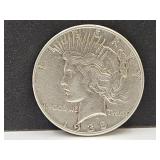 1935 Peace Dollar Coin