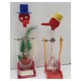 2 Glass Drinking Birds