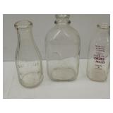 Bottles- White Mountain Creamery, Dairy Maid, +