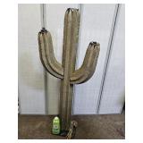 63" High Patio  Metal Cactus Tiki Torch