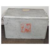 Vintage Metal 7 UP Cooler SEE PICS 22" L