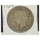 1924 Silver Peace Dollar Coin