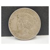 1924 Silver Peace Dollar Coin