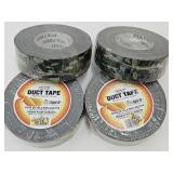 4 New Green  Camo  60 Yards Each Duct Tape