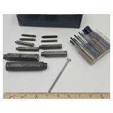 Machinist  Nut Centers, Telescoping Gauge, Screwdr