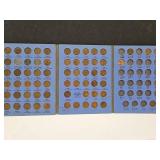 Lincoln Head Cent Partial Book See Dates