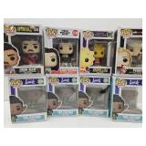 LOT of 8 FUNKO POPS