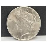 1925 Silver Peace Dollar Coin