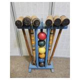 Vintage Croquet Set