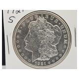 1921 S Silver Morgan Dollar Coin