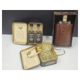 NO SHIPPING Jack Daniels Mini Bottles, Flask, +