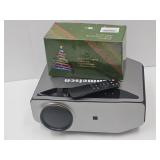 LED Projector w Remote  Works & Net Lights