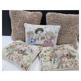 5 Couch  / Sofa Throw Pillows
