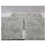 Bathroom Rug Set Grey green