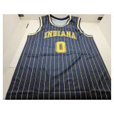 New Haliburton Pacers Stitched Jersey Mens XL
