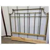 Brass Finish 60" w Head Board