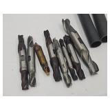 End Mills Lot  of 8 See Size Info