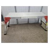 Aluminum Folding Work Platform 40" Long