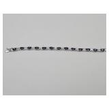 Beautiful Sterling Silver Tennis Bracelet