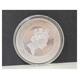 1.25 Oz .999 Silver 2022 St Helena/Victoria Shield