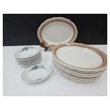 Restuarant Ware Dishes 9.5" Shenango dishes 5.5"
