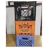 3 Milk Crates