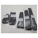 500 Sealed Zip Ties 4" - 12"