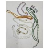 VTG Costume Beaded Jewelry