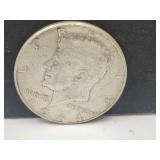 1964 Silver Kennedy Half Dollar Coin