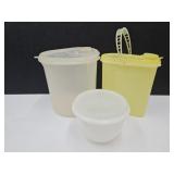 3 VTG Tupperware Containers