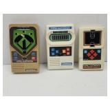 3 Electronic Hand Held Sports Games see Pix