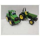 John Deere 8" Die Cast Tractor & Ceramic Bank