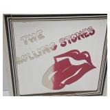 Vintage ROLLING STONES Mirror 9.5 x 12.5"