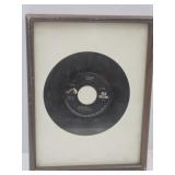 Vintage ELVIS Framed  45 Record