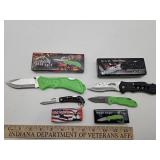 4 NIB Pocket Knives