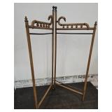 Antique Towel Rail  Display Folds Up 38