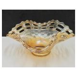 Fenton Fuffled Basket Weave  6"
