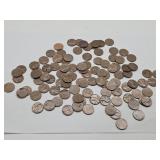 100 Wheat Pennies
