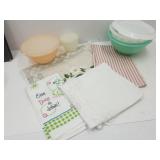 Muncie Tea Towel, Table Coverings, & Tupperware