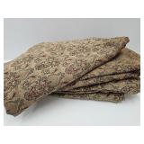 Curtains 50" X 84" 6 Panels, 3 sets