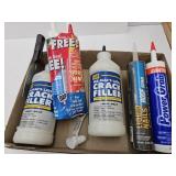 Crack Filler, Liquid Nails, Kwik Seal, Power Grab