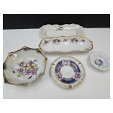VTG Dishes Germany France Porcelain +