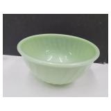 Vintage Jadite  w chip Fire King Mixing Bowl
