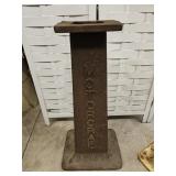 Cast Iron Motorcraft Pedestal base 32 " T
