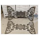 Cast Alum Charmglow 36X 21 1/2T Ornate Pcs
